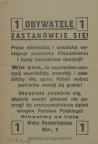 druk ulotny z 1930 r.
